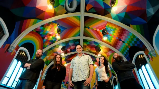 فريق كنيسة القنب العالمية في دنفر مارس 2017