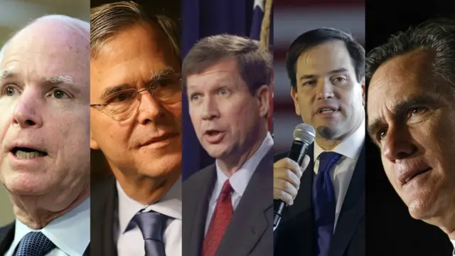 McCain, Jeb Bush, Kasich, Rubio e Romney estão entre os republicanos que não participarãoganhar dinheiro apostando onlineevento com Trump