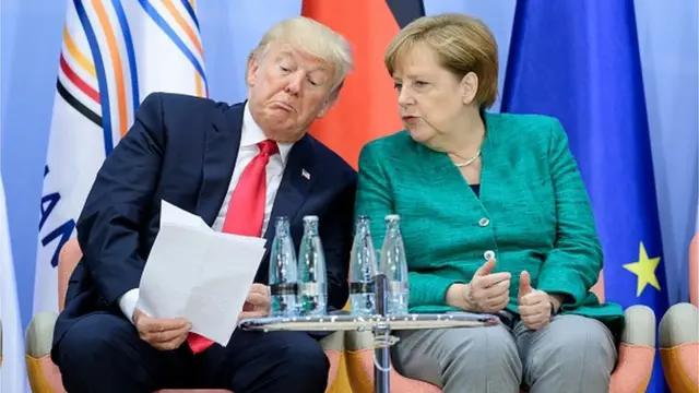 Трамп і Меркель