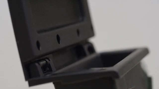 Caja elaborada con bioplástico