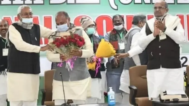 नीतीश और आरसीपी सिंह