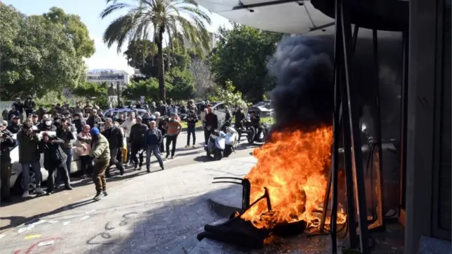 احتجاجات مودعين في لبنان