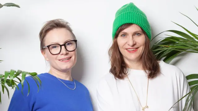 파이타의 창업자 실비 배슬러와 클라우디아 나시프(오른쪽)는 식물 센서 제품 출시를 앞두고 있다