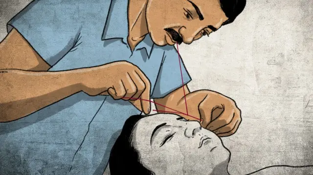 ਸ਼ੁਰੂਆਤ ਵਿੱਚ ਕੁੜੀਆਂ ਥ੍ਰੈਡਿੰਗ ਕਰਨ ਤੋਂ ਝਿਝਕਦੀਆਂ ਸਨ