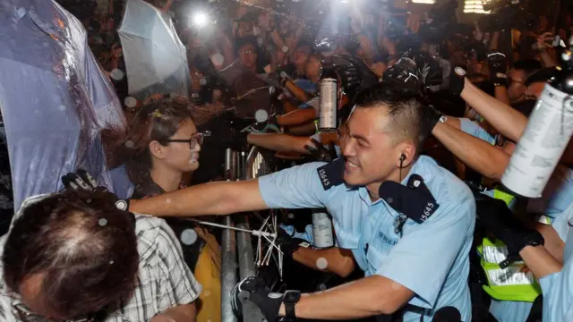 Hong Kong, protest, Cina