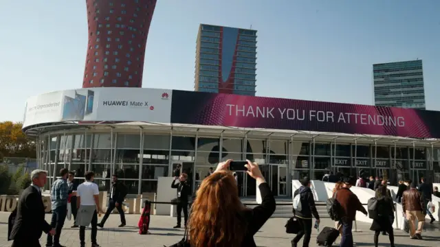 Exterior del MWC el año pasado.