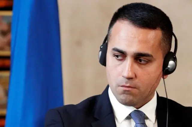 İtalya Dışişleri Bakanı Luigi Di Maio