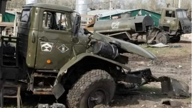 Ingabo za Ukraine zivuga ko zasambuye ibitari bike mu bigwanisho vy'Uburusiya