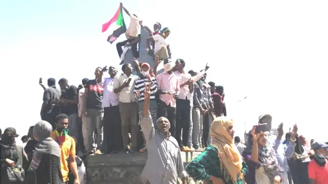 ብኣሽሓት ዝቑጸሩ ዝተሳተፍዎ ሰልፊ ሱዳን