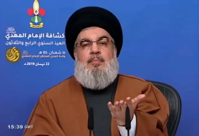 Hizbullah lideri Hasan Nasrallah