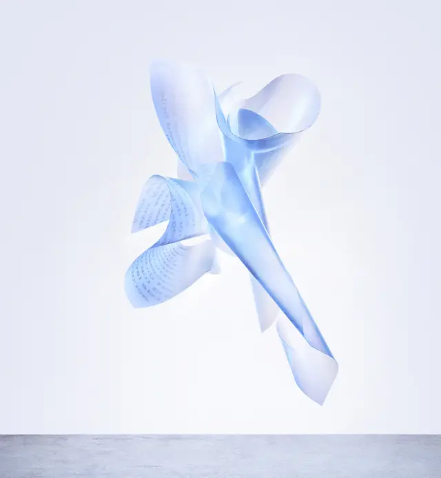 Ödülü 2002'de kazanan CDT: Plastik elektronikler cep telefonlarımızın çalışmasını sağlıyor. Richard Friend, eğimli plastik ekranların patentini elinde bulunduruyor (GREAT Campaign/IPO'nun izniyle)