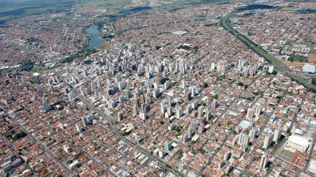 Vista aérea de São José do Rio Preto