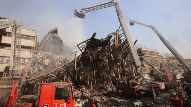 آتش سوزی ساختمان پلاسکو