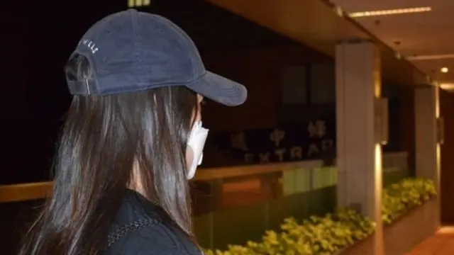 Jackie has been sleeping at university - fearing police could arrest her at home