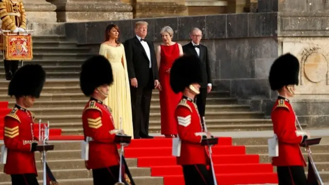 Trump, Amerika Serikat, Inggris, May