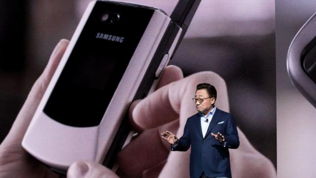 Una presentación de Samsung.