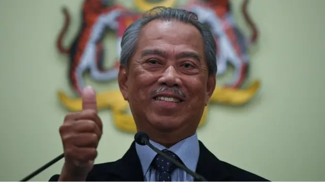 பிரதமர் மொகிதின் யாசின்.