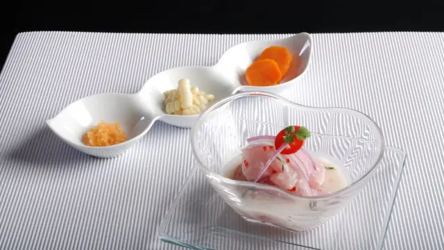 Ceviche cinco elementos