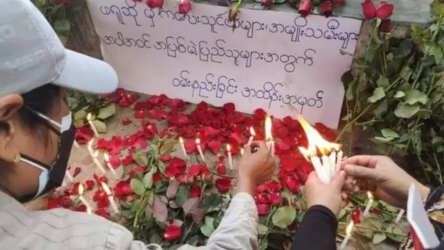 စစ်ကိုင်းတိုင်းကလေးမြို့မှာပြုလုပ်တဲ့ ဝမ်းနည်းခြင်းအထိမ်းအမှတ် ဆုတောင်းပွဲ