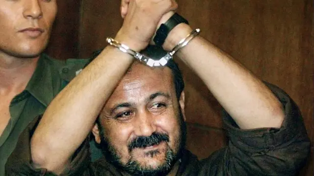 Marwan Barghouti, một ứng cử viên tiềm năng trong tương lai, đang chịu 5 án tù chung thân ở Israel vì tội danh giết người