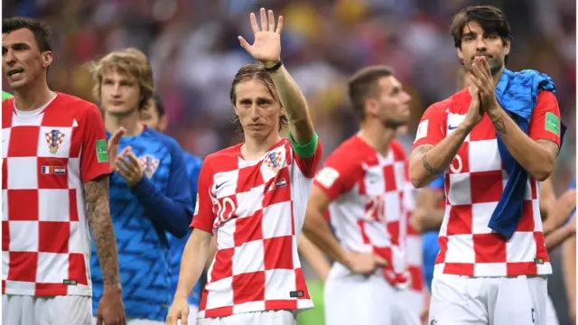 Modric cùng đồng đội đã có một hành trình tại WC 2018 thật tuyệt vời