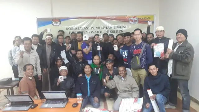 Sosialisasi pemilu di Arab Saudi