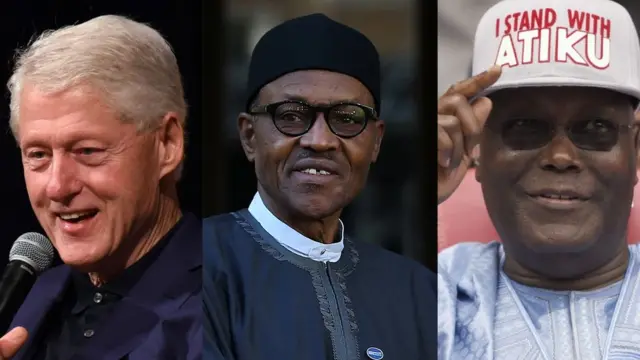 Clinton//Buhari/Atiku
