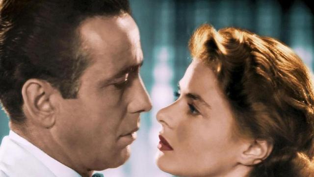 Humphrey Bogart e Ingrid Bergman. (Foto: AF archive / Alamy Stock Photo)