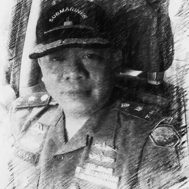 O major Wisnu Subiyantoro está entre os 53 tripulantes desaparecidos