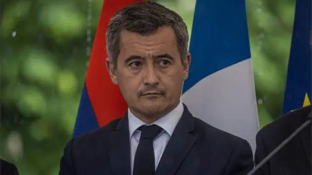 وزير الداخلية الفرنسي، جيرالد دارمانان