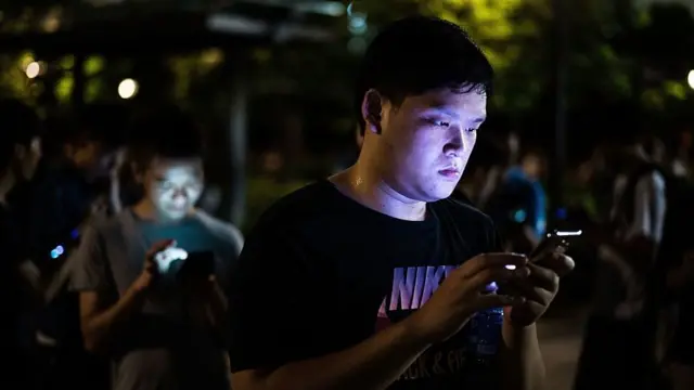 Jugadores de Pokémon Go