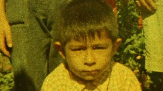 Titov Sigfrido López Aguilar de niño