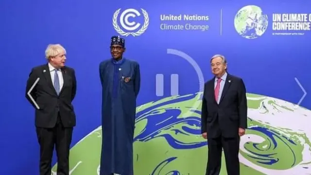 President Buhari at COP26