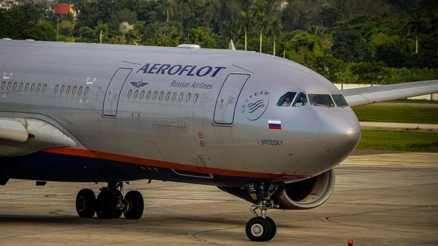 літак "Аерофлот"