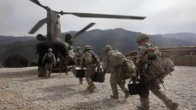 سربازان ارتش آمریکا در افغانستان