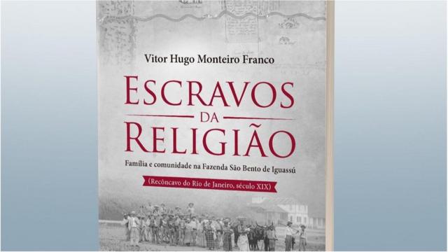 Capa de 'Escravos da Religião', livro de Vitor Hugo Monteiro Franco