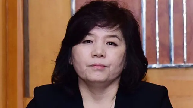 उत्तर कोरिया की उप विदेश मंत्री चो सुन-हुई