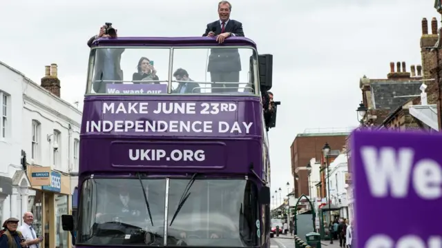 Manifestación a favor del brexit