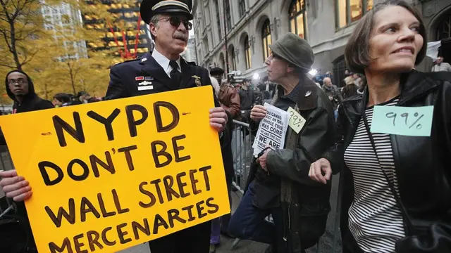 Manifestación en Nueva York