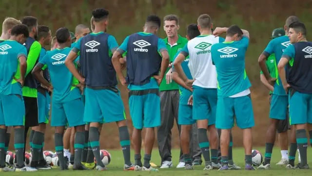 Entrenamiento del Chapecoense