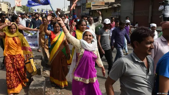 ਦਲਿਤਾਂ ਦਾ ਵਿਰੋਧ