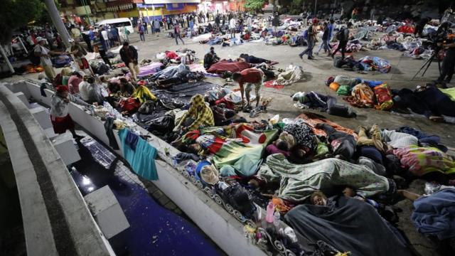 No es una caravana de migrantes es un xodo