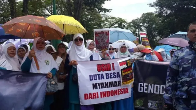 Rohingya, Bandung