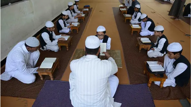 ভারতের একটি মাদ্রাসা।