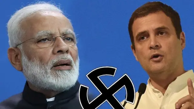 મોદી અને રાહુલ ગાંધી