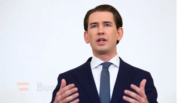 Канцлер Австрии Себастьян Курц