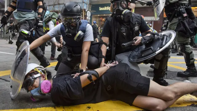 Protestas en Hong Kong