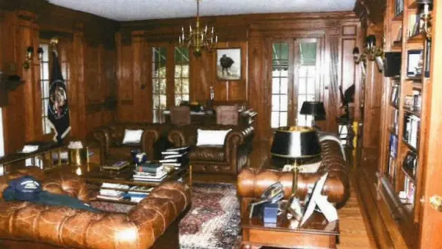 Mr Biden's notebooks were also recovered from his Delaware home office