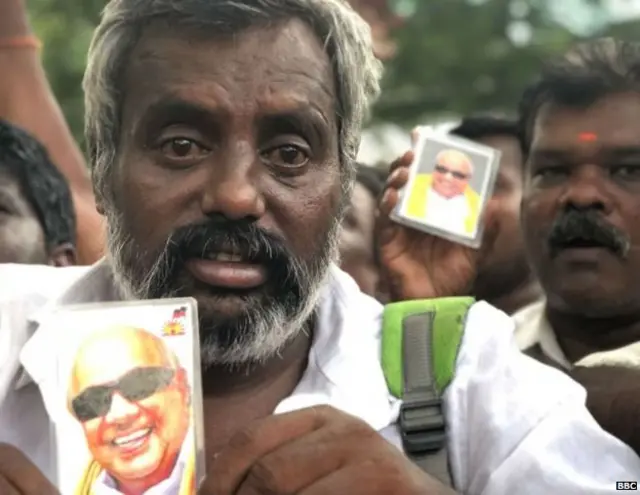 ਡੀਐਮਕੇ ਆਗੂ ਐੱਮ ਕਰੁਣਾਨਿਧੀ