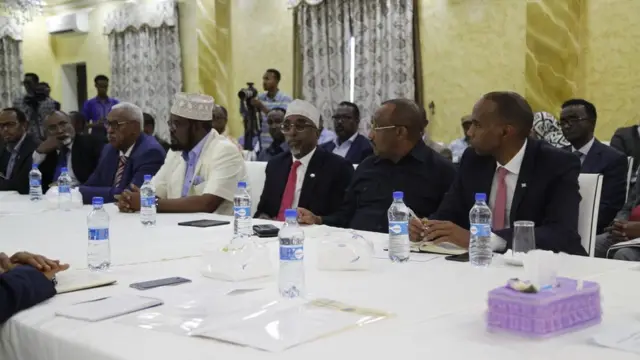 Xubnaha ka qeybgalay shirkii Muqdisho isbuuca ka socday